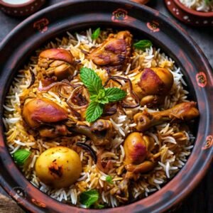 chicken tikka biryani recipe
